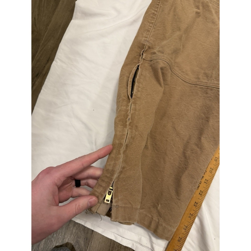 Workright Benchmark Bib Overall Pants Work Canvas XXL Made In USA 150BAN12br - Picture 8 of 16